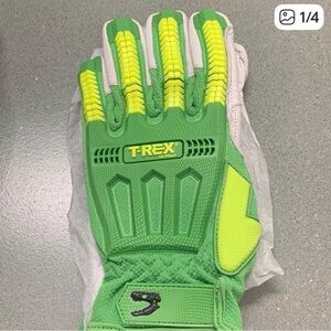T-REX Safety Glove in Bright Green & Neon Yellow